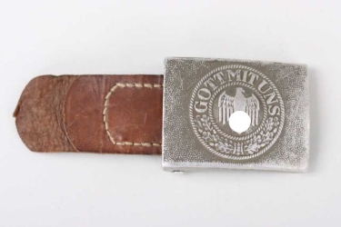 Heer field buckle "Gott mit uns" (EM/NCO) Aluminium die casting Patent production