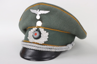 Heer early cavalry visor cap for officers