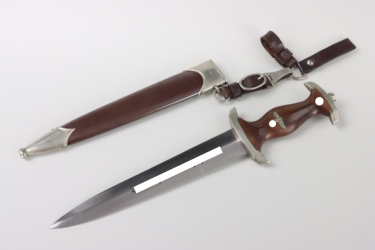 Early M33 SA Service Dagger "Mi" with 3-piece hanger - Sauer