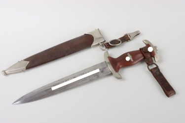 Early M33 SA Service Dagger "He" with 3-piece hanger - Haastert & Büll