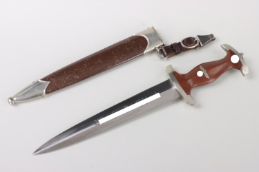 Early M33 SA Service Dagger "Nrh" with hanger - Hugo Lindner