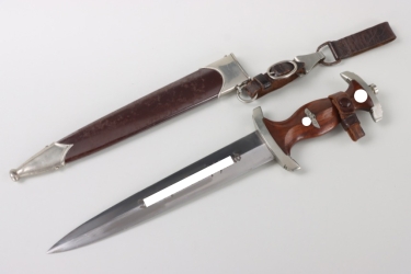 Early M33 SA Service Dagger "Sa" with 3-piece hanger - Haenel Suhl