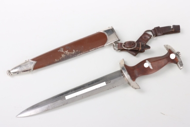 M33 SA Service Dagger with 3-piece hanger - M7/66