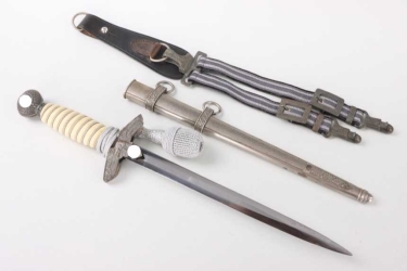 M37 Luftwaffe officer's dagger with hangers and portepee - Siegfried Waffen (PACK)