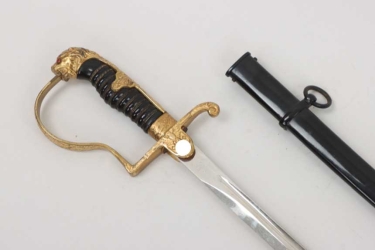 Heer lions head sabre for officers - FW Höller