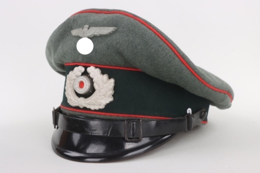 Heer artillery visor cap EM/NCO - Wilhelm Wethekam