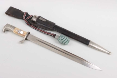 Police bayonet with Portepee and frog - WKC