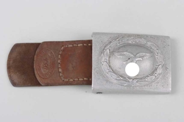 Luftwaffe field buckle (EM/NCO) with tab - E. Schneider 1937