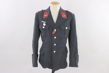 Luftwaffe tunic for Flak officer - Oberleutnant