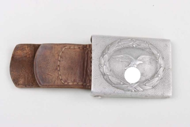 Luftwaffe field buckle (EM/NCO) with tab - Julius Maurer