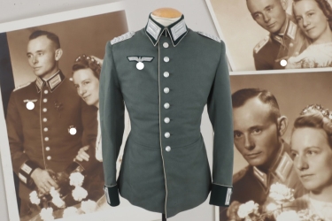 Major Selhorst - Heer Knight's Cross winner's parade tunic + photo proofs