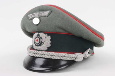 Heer artillery visor cap for officers