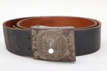 Heer GJR 100 field buckle & belt - EM/NCO