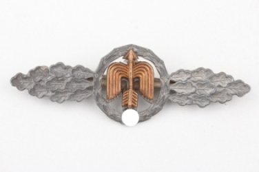 Squadron Clasp for Jäger in silver