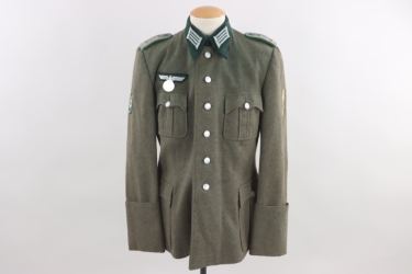 Heer Gebirgsjäger field tunic for officers - Hauptmann