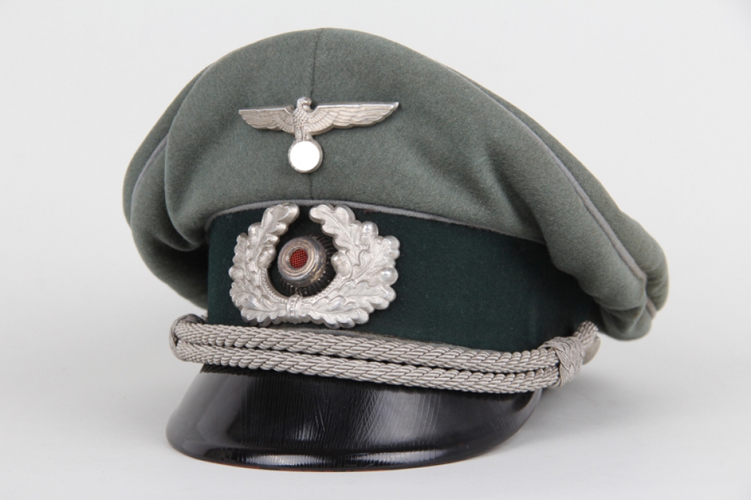 Wehrmacht Transport officers visor cap EREL 