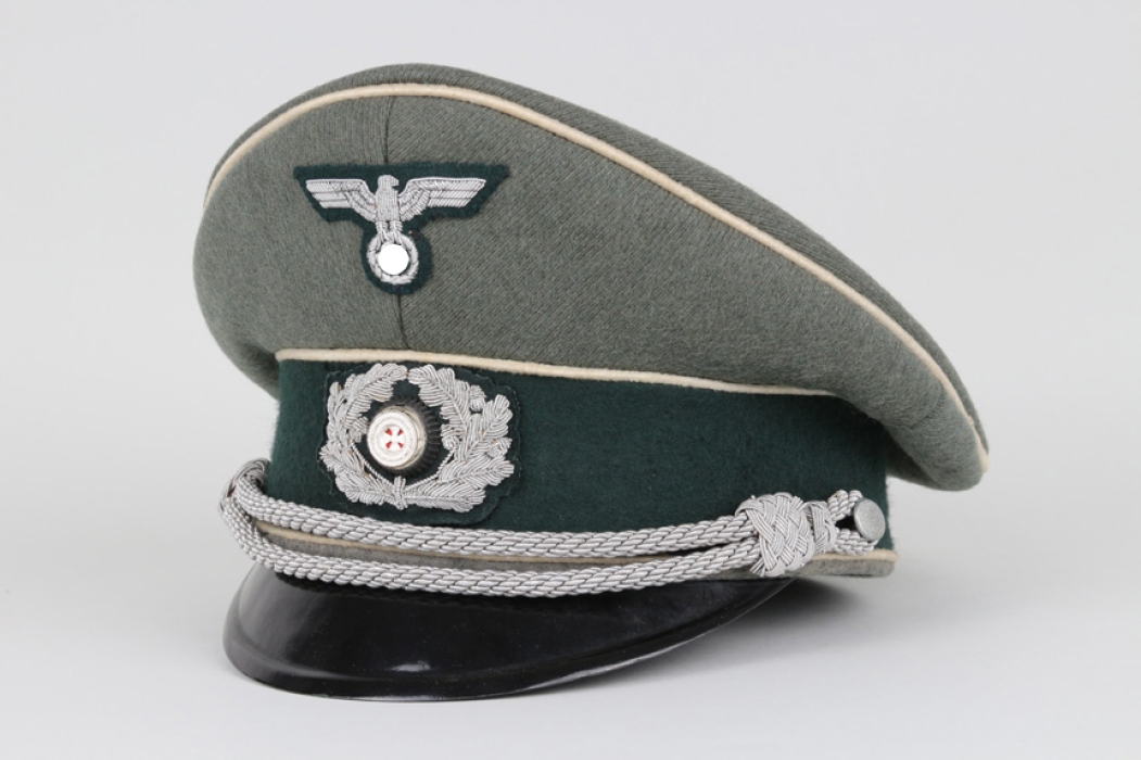 Heer Infantry Reserve officers visor cap 