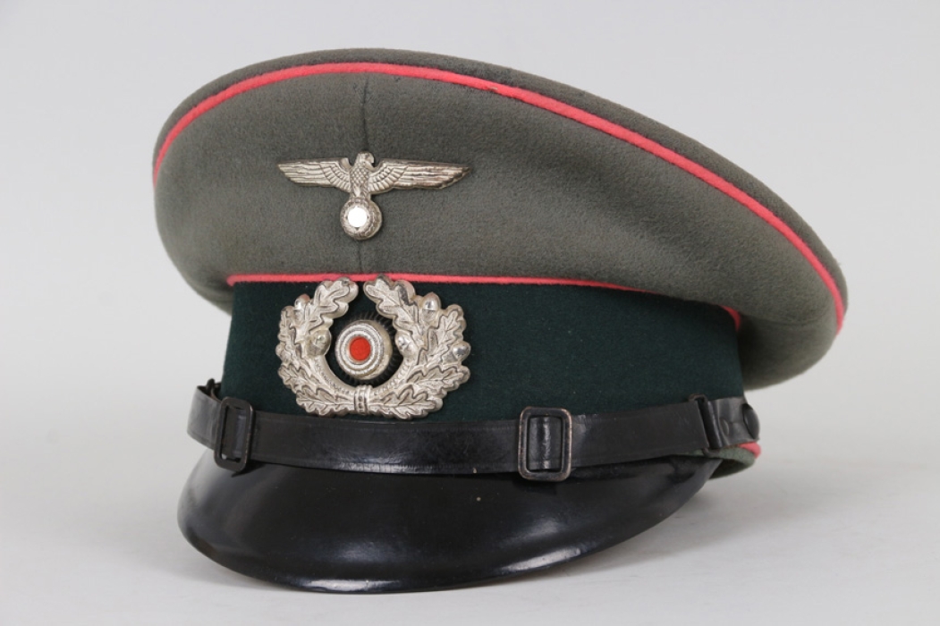 Heer Panzer visor cap EM/NCO 