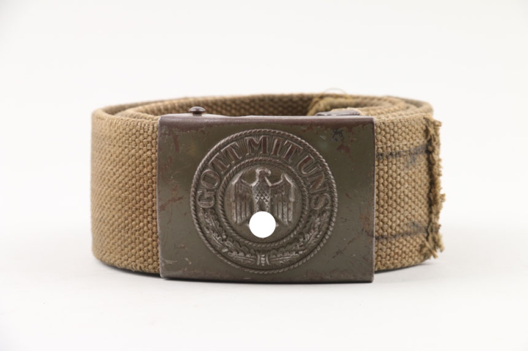 Heer EM/NCO tropical buckle and belt 