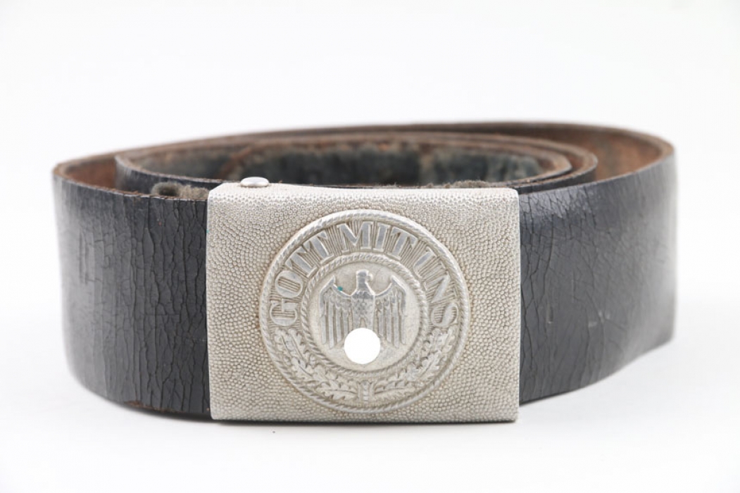 Heer EM/NCO parade belt & buckle 