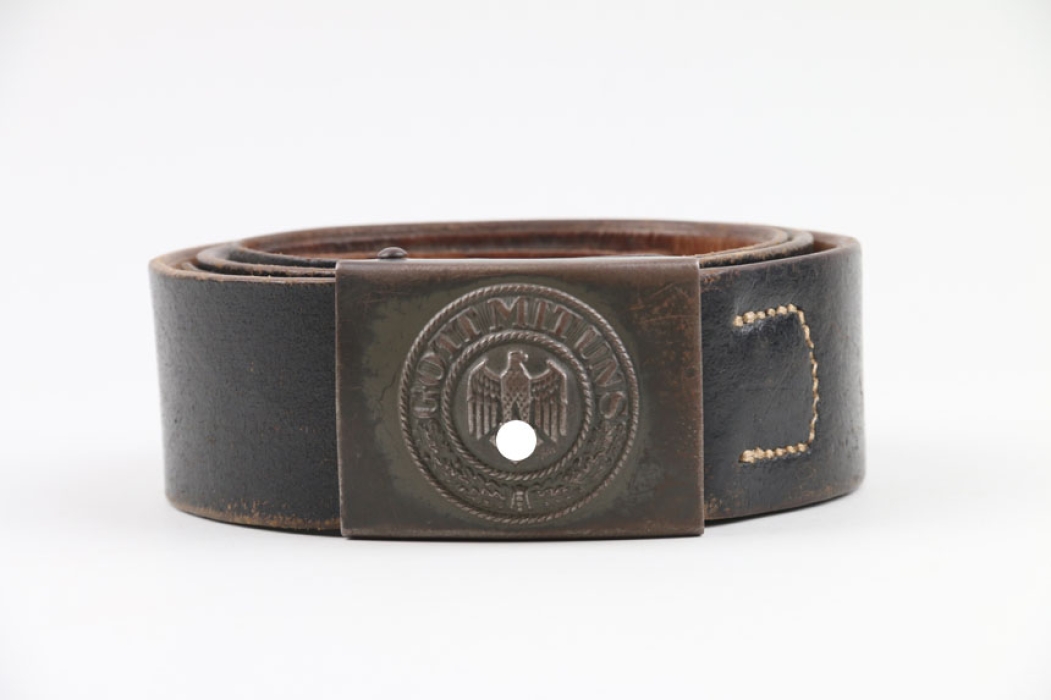 Heer field buckle & belt - 1941 