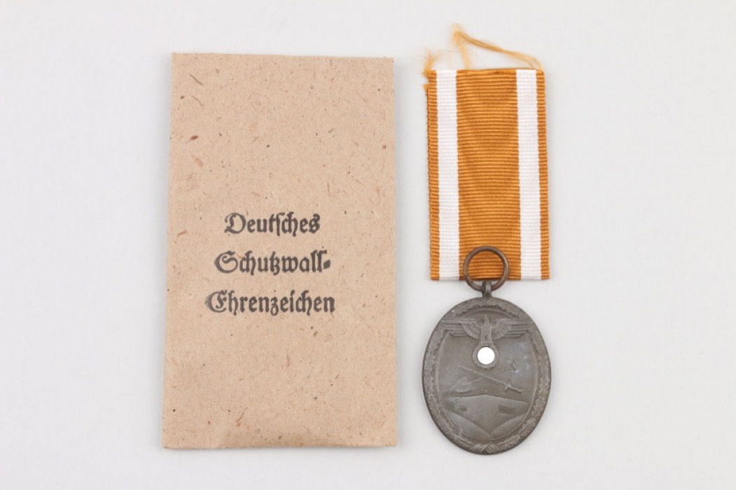 Westwall Medal in bag