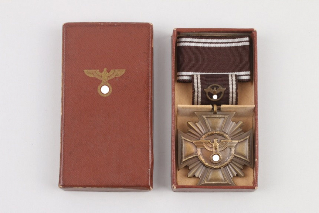 NSDAP Long Service Award in bronze in case