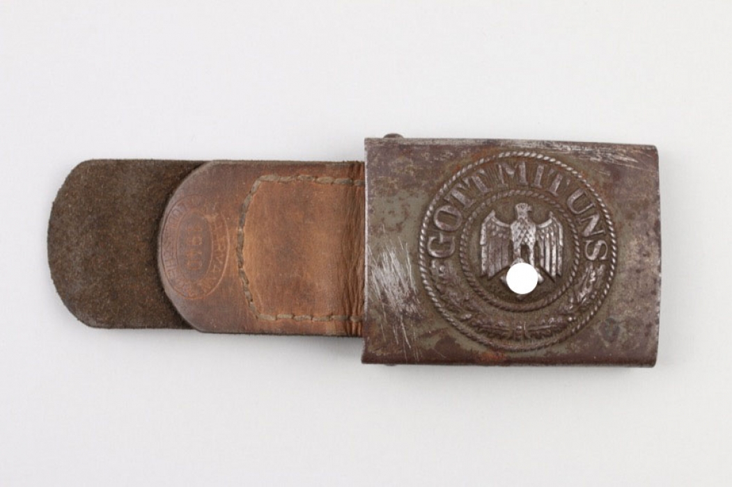 Heer field buckle EM/NCO - HAARMANN 1940