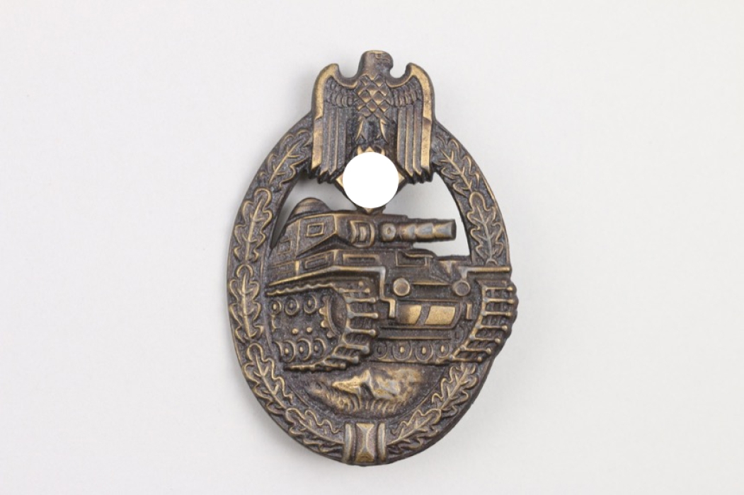 Tank Assault Badge in bronze - Wiedmann 