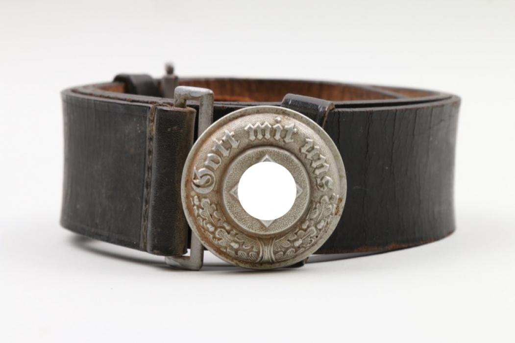 Police leader's buckle & field belt