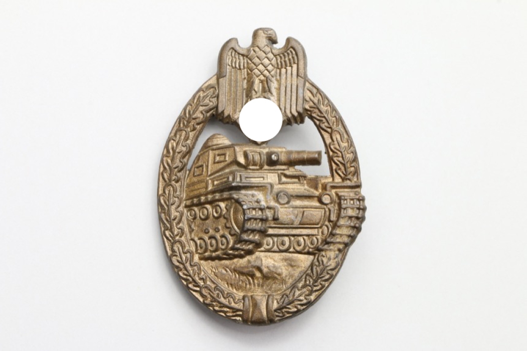 Tank Assault Badge in bronze - Wiedmann