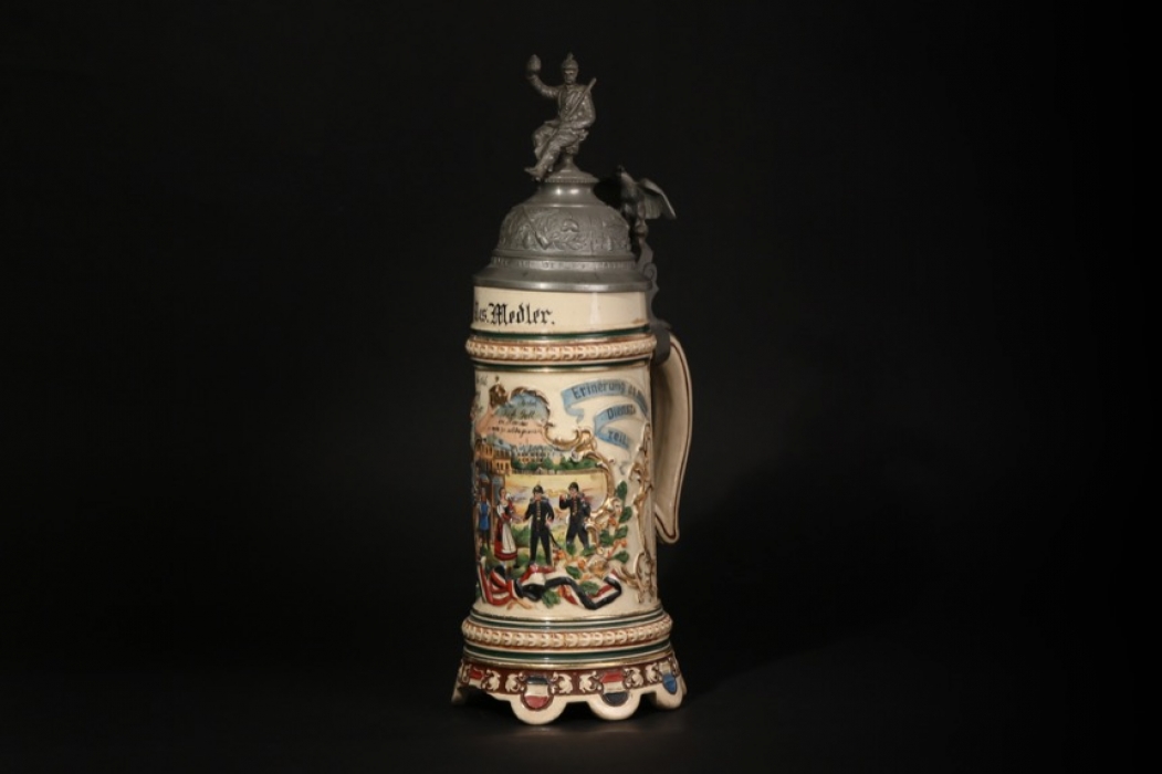 Inf.Regt.Nr.166 Hessen-Homburg beer Stein