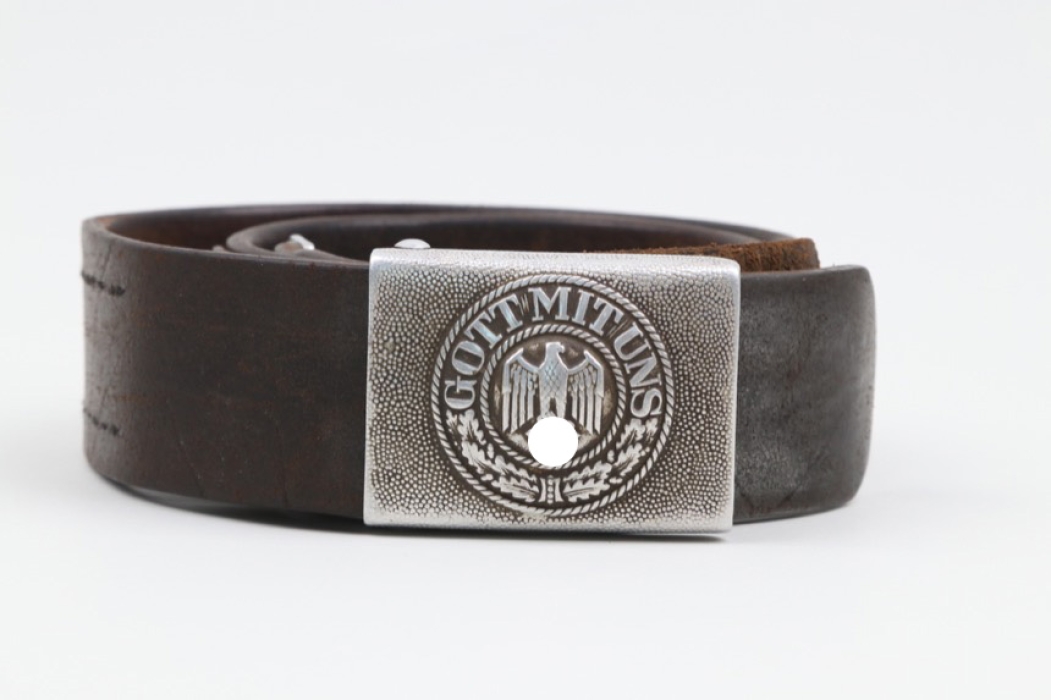 Heer EM/NCO field belt & buckle 1939