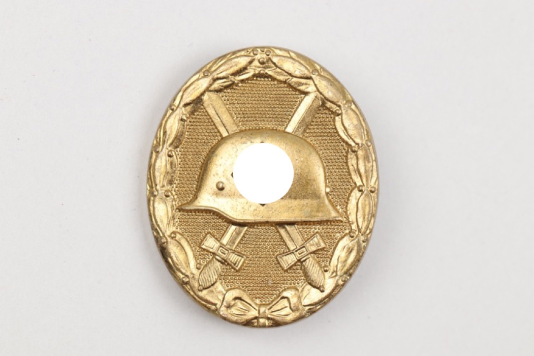 Wound Badge in gold - tombak (L/11)