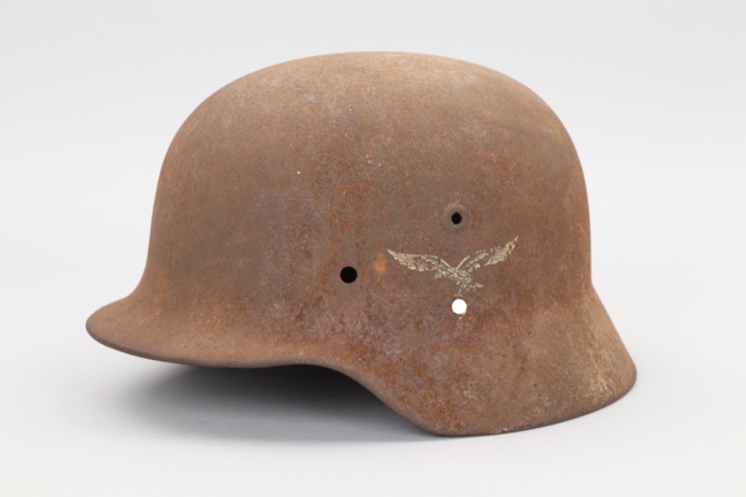 Luftwaffe M40 single decal helmet shell