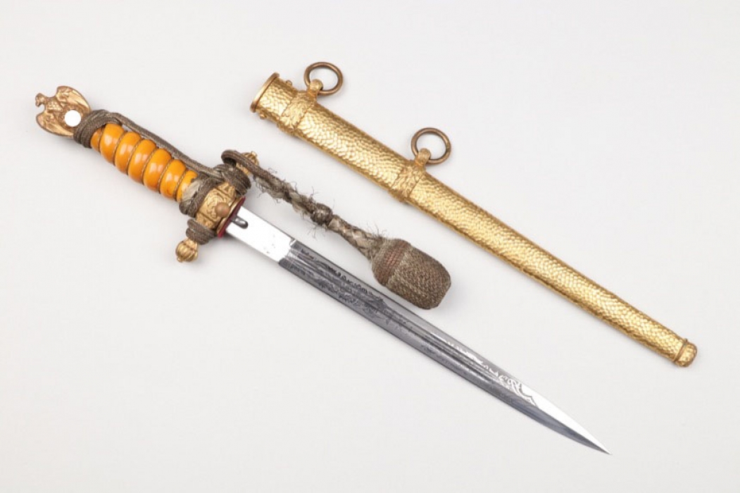 Kriegsmarine officer's dagger - WKC