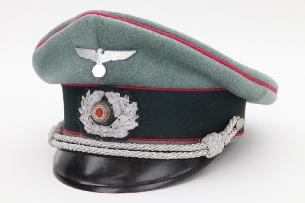 Heer Nebeltruppe officer's visor cap