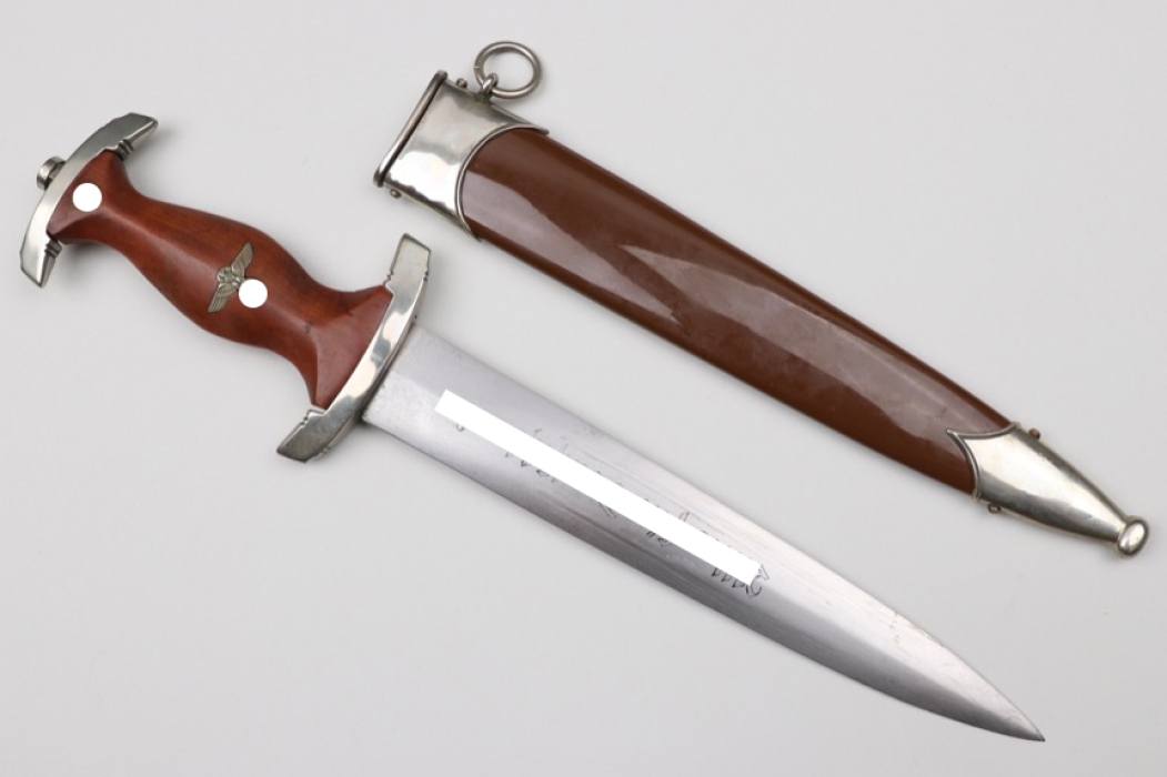 SA Service Dagger "Wm" - Anton Wingen