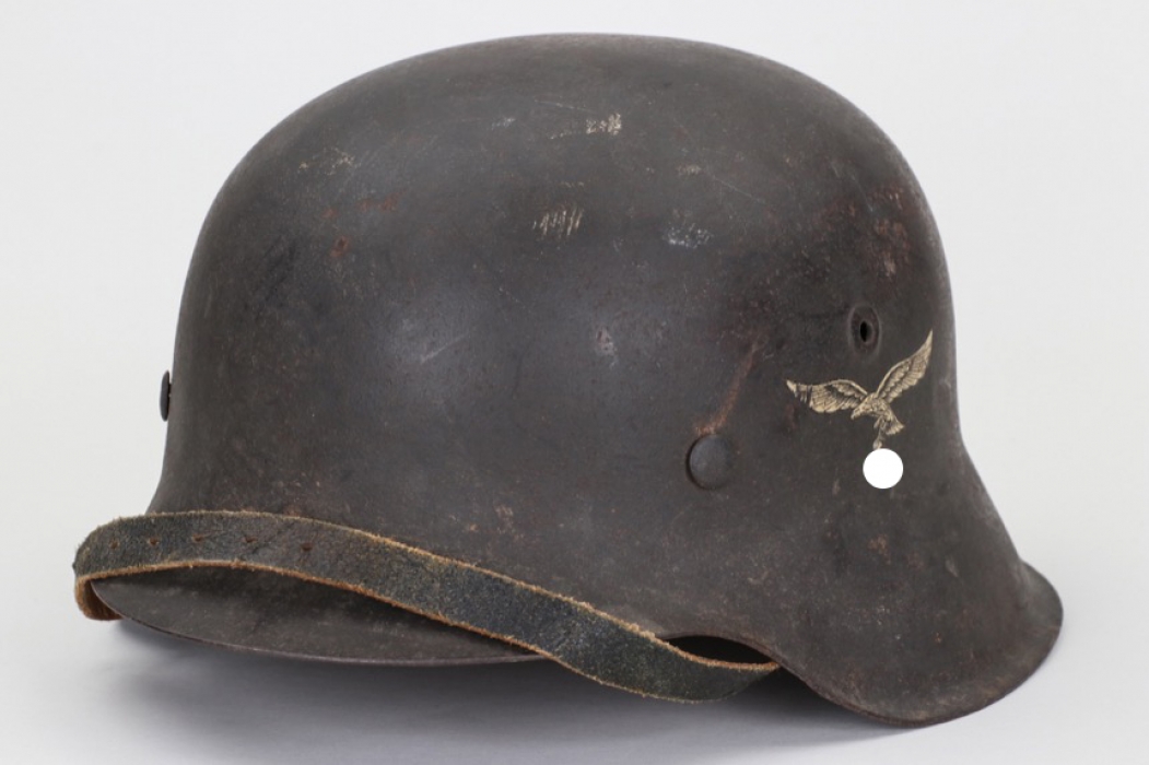 Luftwaffe M42 single decal helmet - NS66