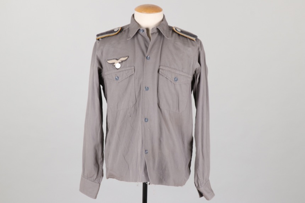 Luftwaffe blue tropical shirt