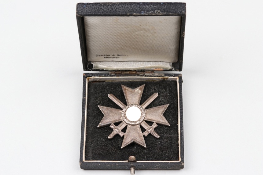 1939 War Merit Cross 1st Class with swords (1) in Deschler case