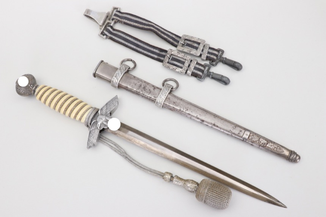 Luftwaffe officer's dagger with hangers - Höller