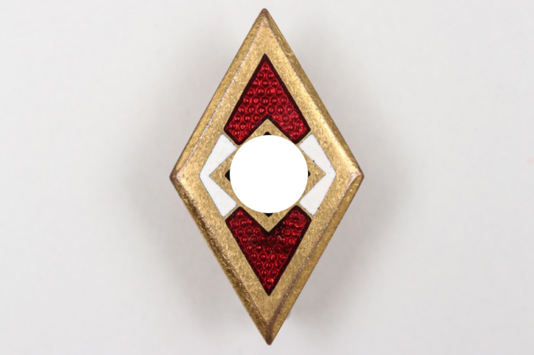 HJ membership badge in gold M1/78 - numbered