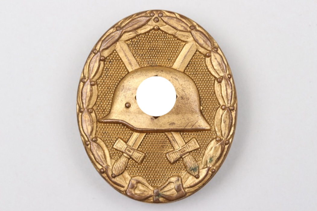 Wound Badge in gold - 30 (tombak)