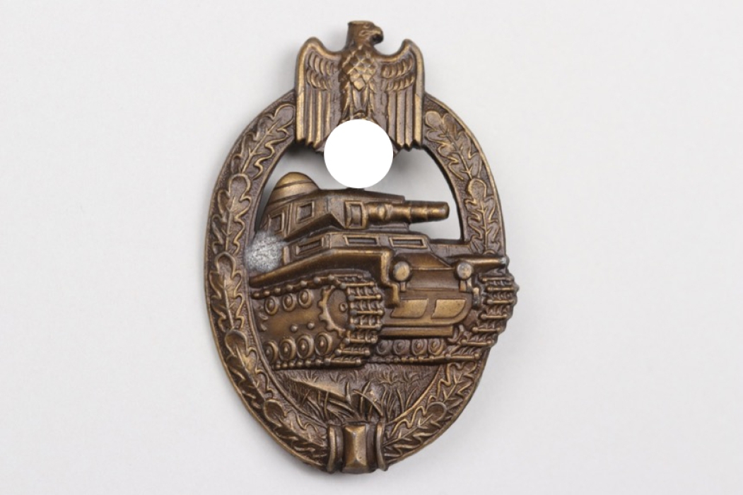 Tank Assault Badge in bronze - A.S.