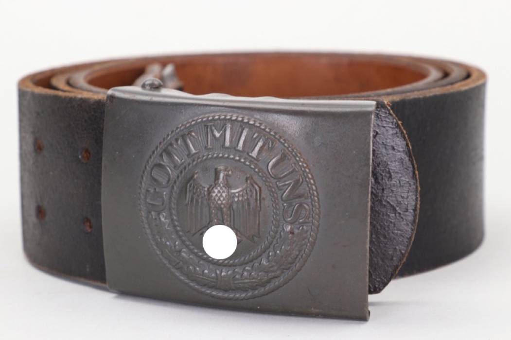 Kriegsmarine EM/NCO field belt & buckle