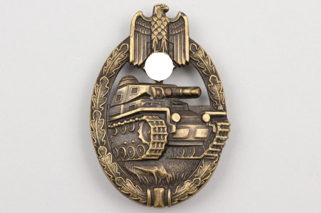 Tank Assault Badge in bronze - Wurster