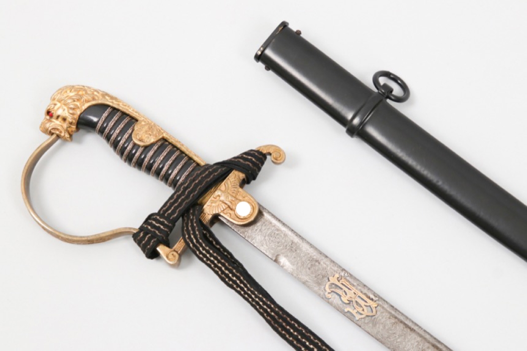 Heer officer's "damascus" parade sabre - Hörster