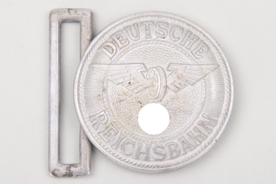 Third Reich Bahnschutz leader's buckle - Assmann