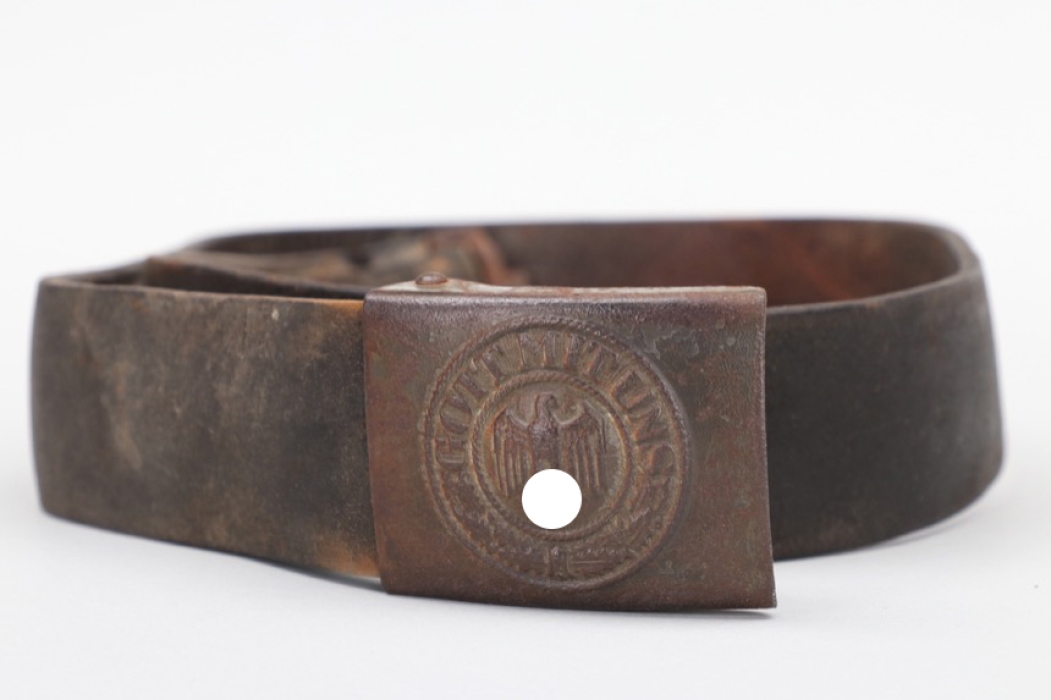 Heer EM/NCO field buckle & belt